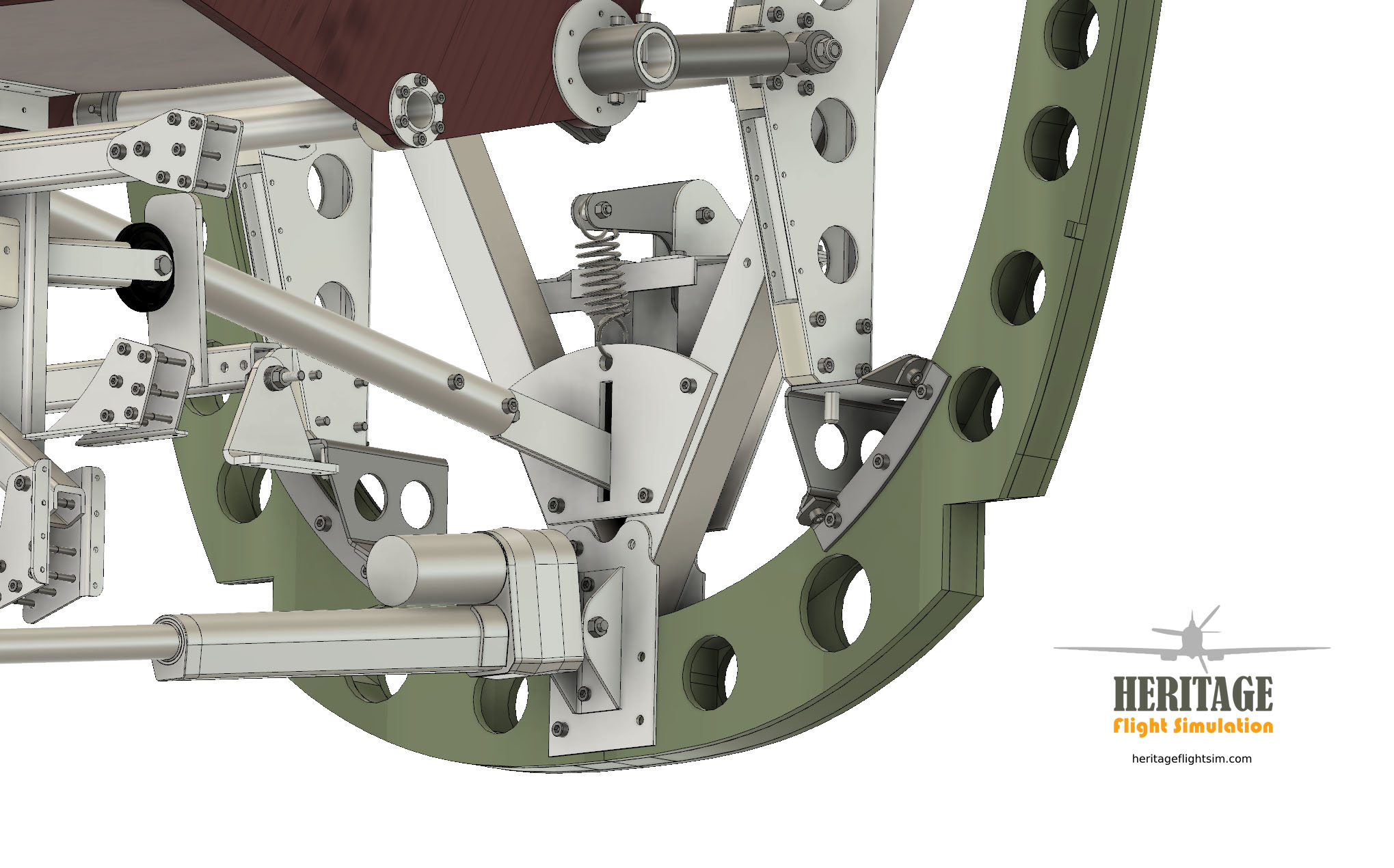 Elevator Bellcrank 2 Heritage Flight Simulation